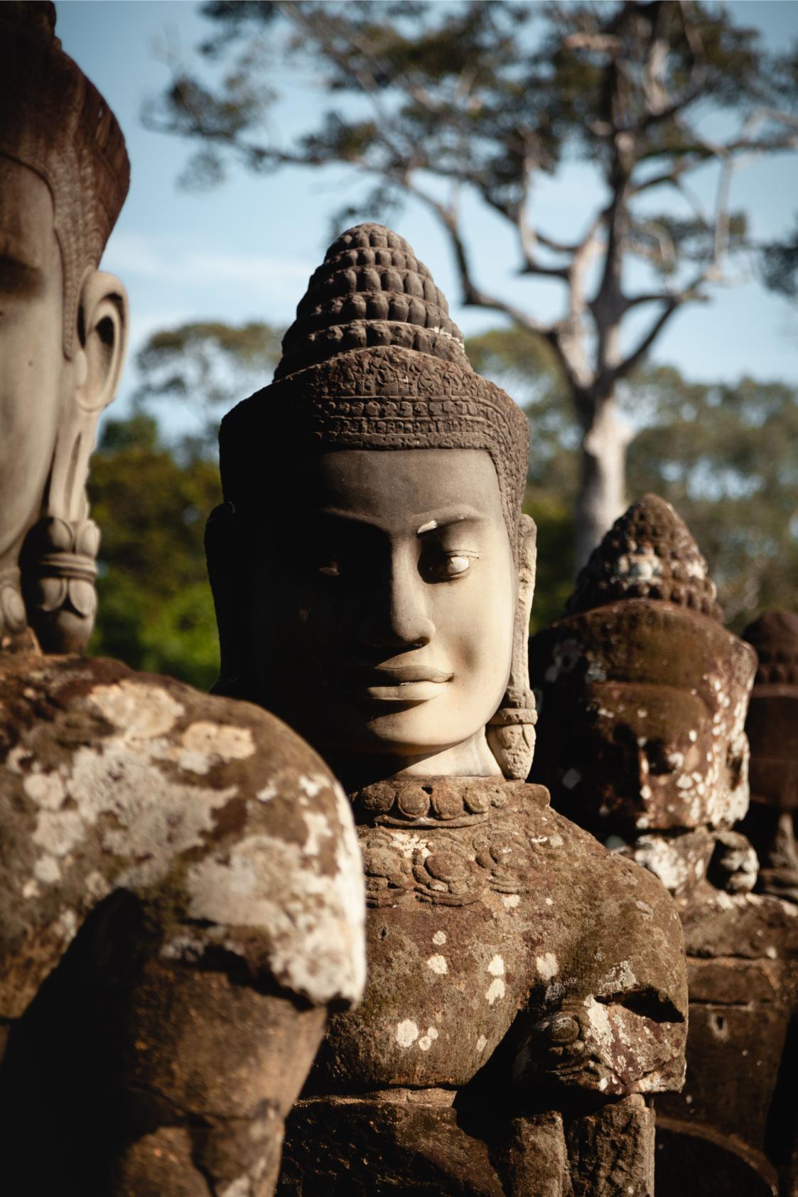 Historic Khmer temple architecture